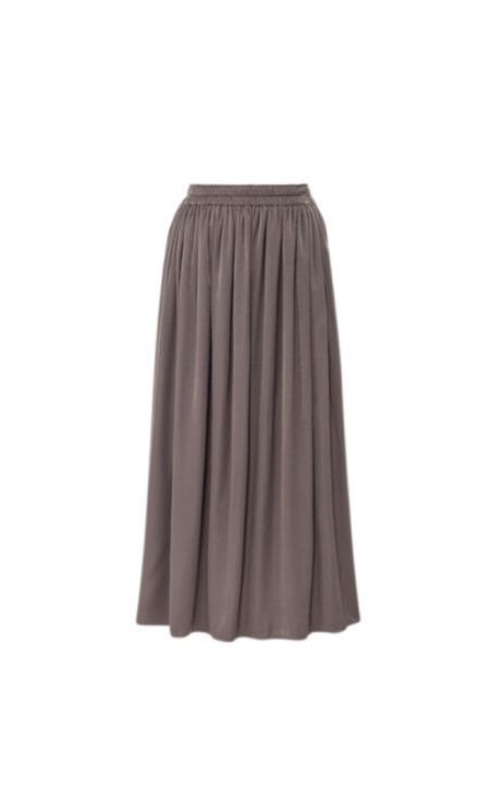 Юбка uniqlo серая на резинке S