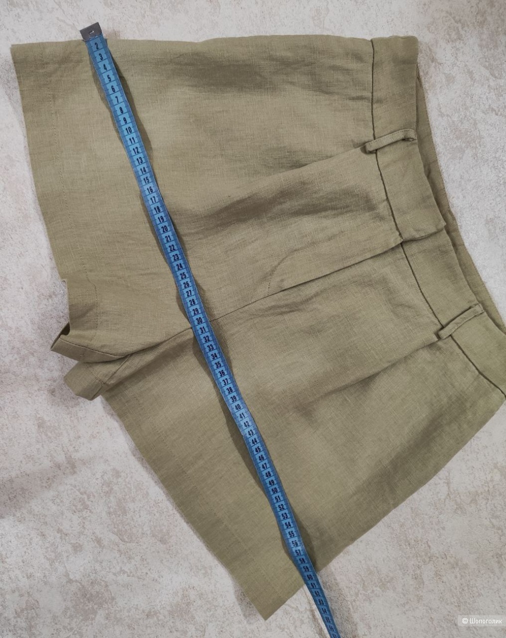 Льняные шорты 40EUR