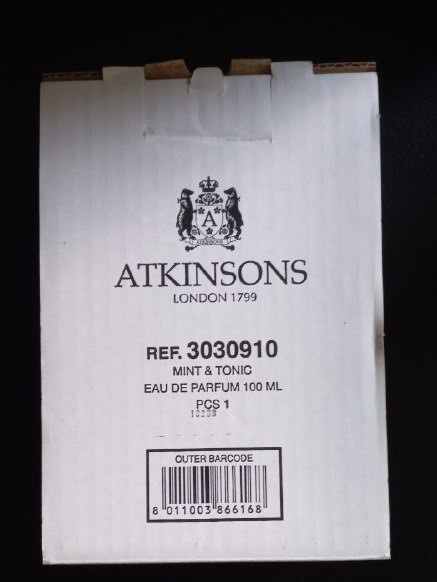 Atkinsons Mint & Tonic, EDP, остаток 80 мл
