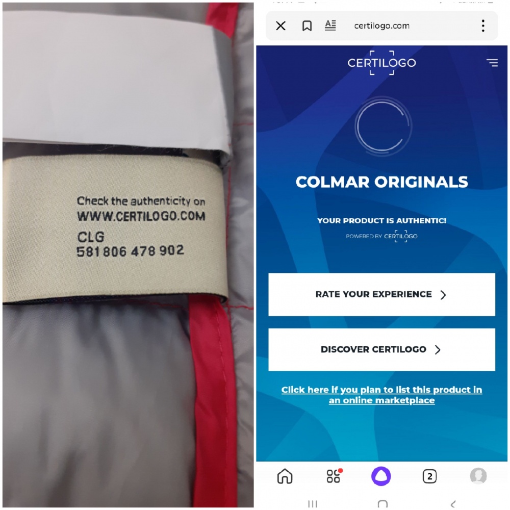 Пуховый жилет Colmar IT44