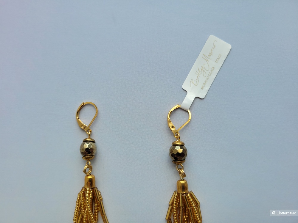Серьги Bottega Murano размер one size