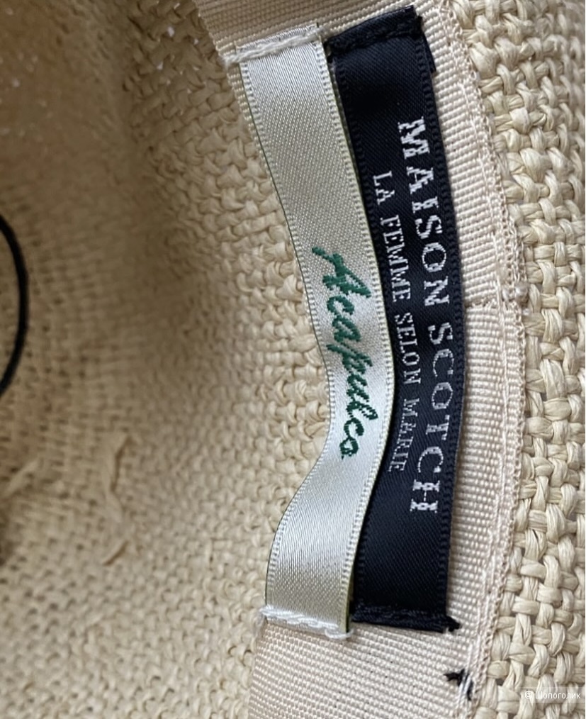 Соломенная шляпа Maison Scotch