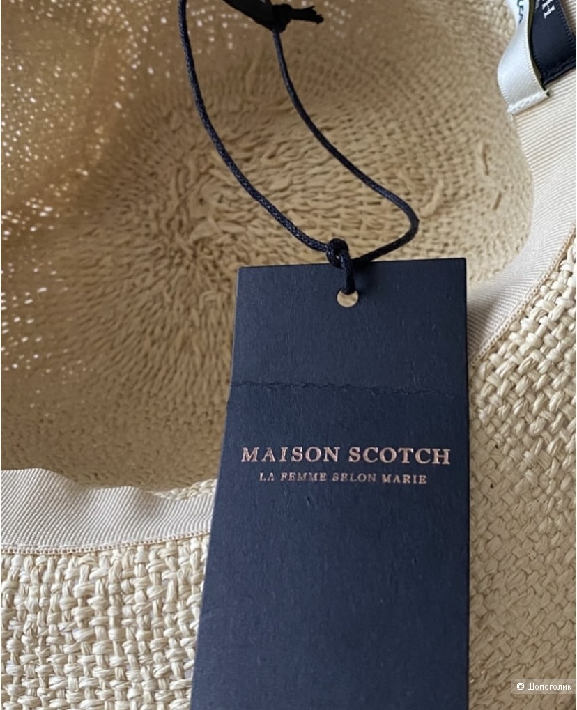 Соломенная шляпа Maison Scotch