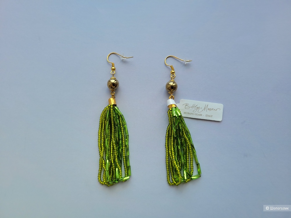 Серьги Bottega Murano размер one size