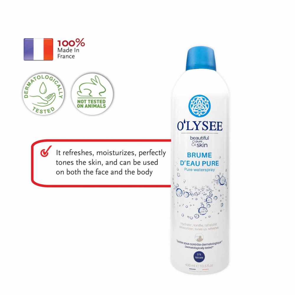 Мист Spray Brume d’eau pure O’lysee, 400ml