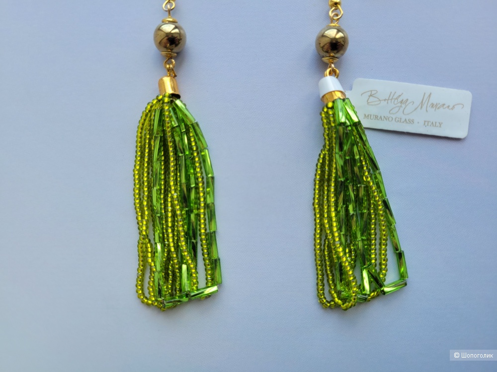 Серьги Bottega Murano размер one size
