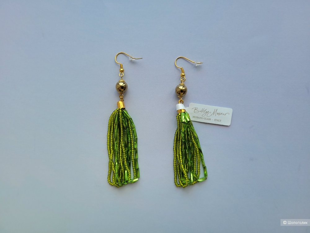 Серьги Bottega Murano размер one size