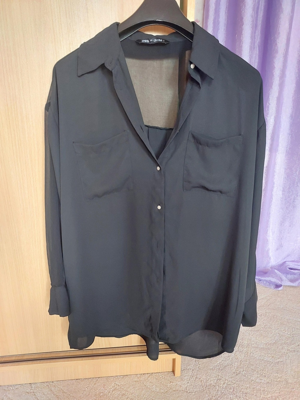 Блузка zara 46-48