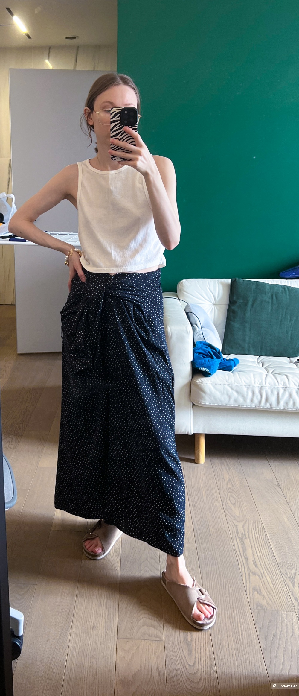 Платье рубашка Uniqlo XS
