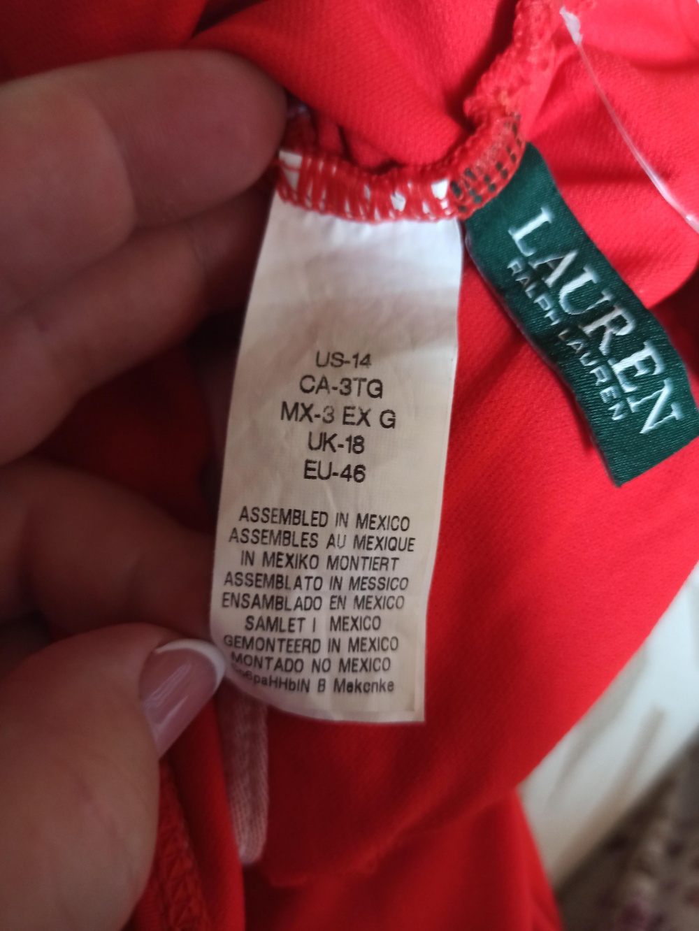 Купальник Ralph Lauren,размер 14(50)