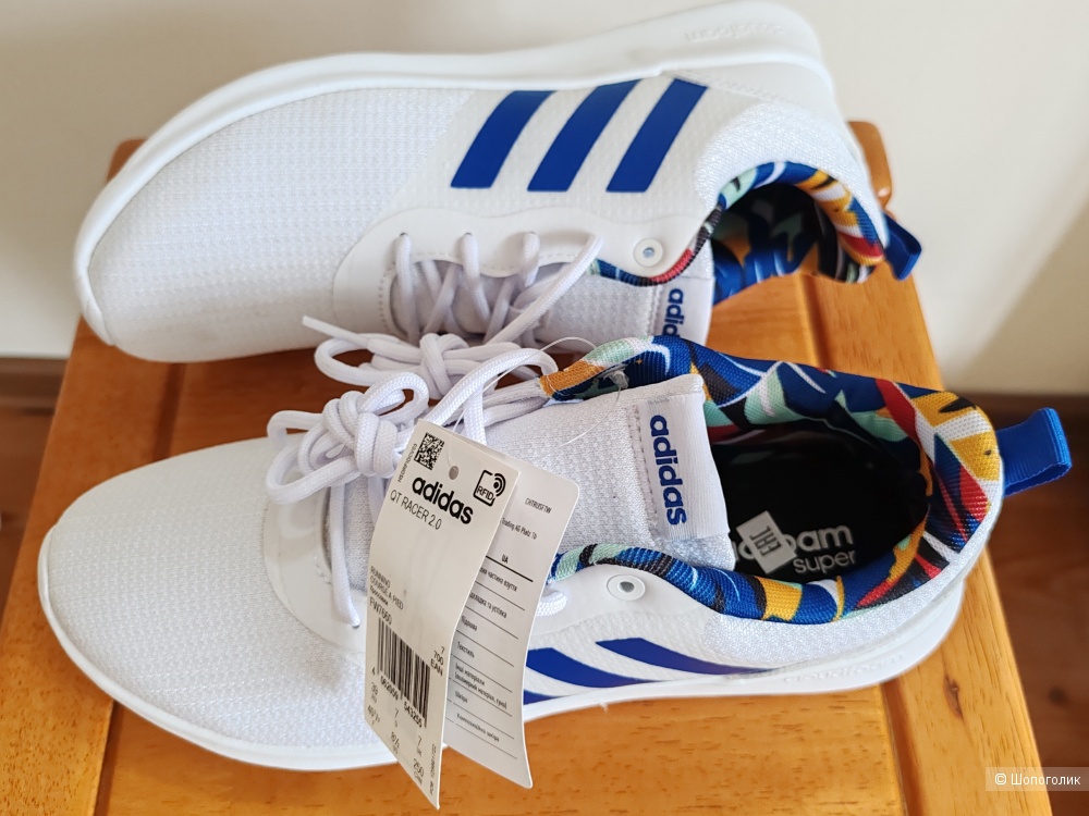 Кроссовки Adidas Qt Racer 2.0, размер 39 RU