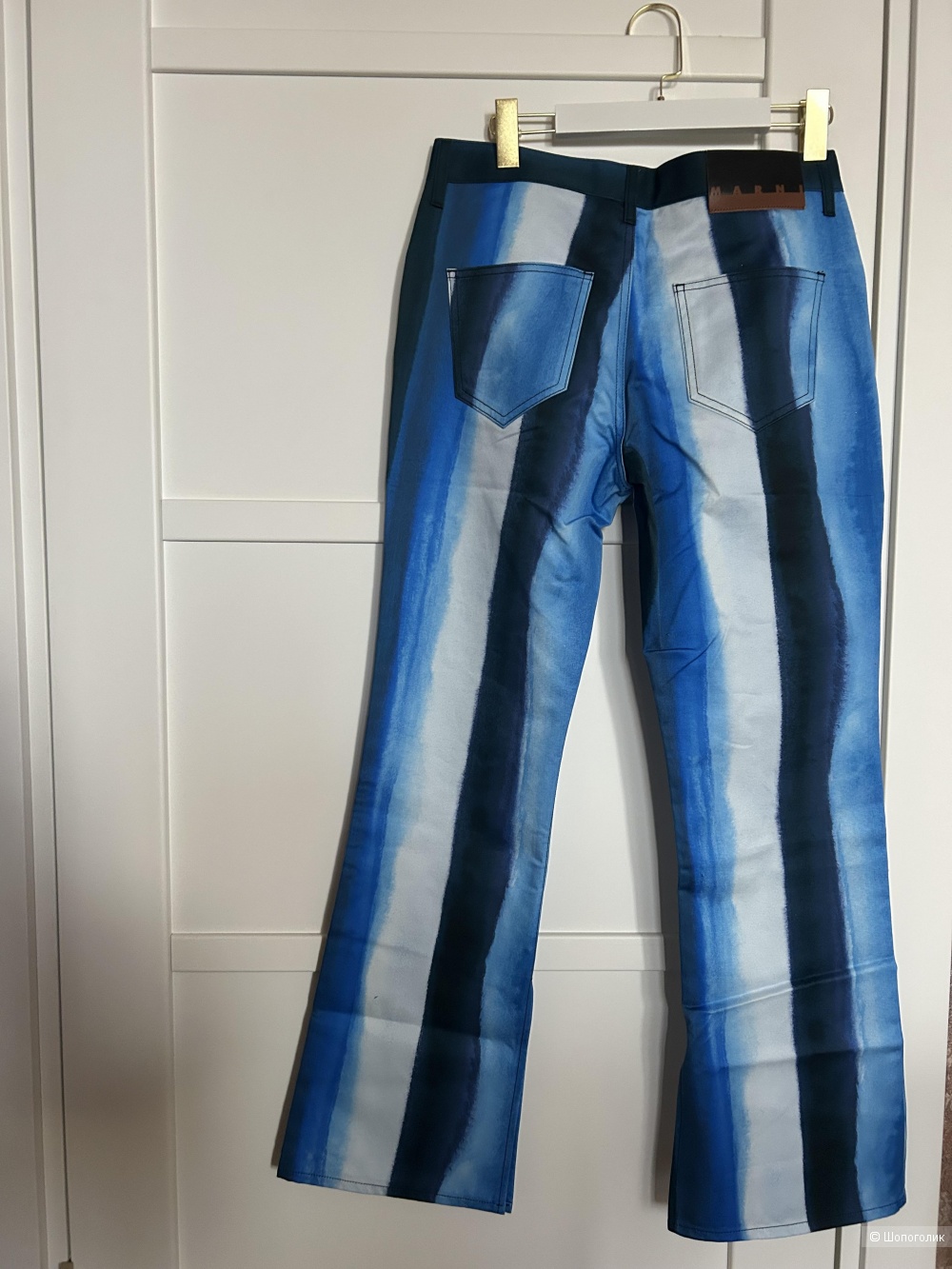 Брюки Marni 42IT хлопок летние новые.