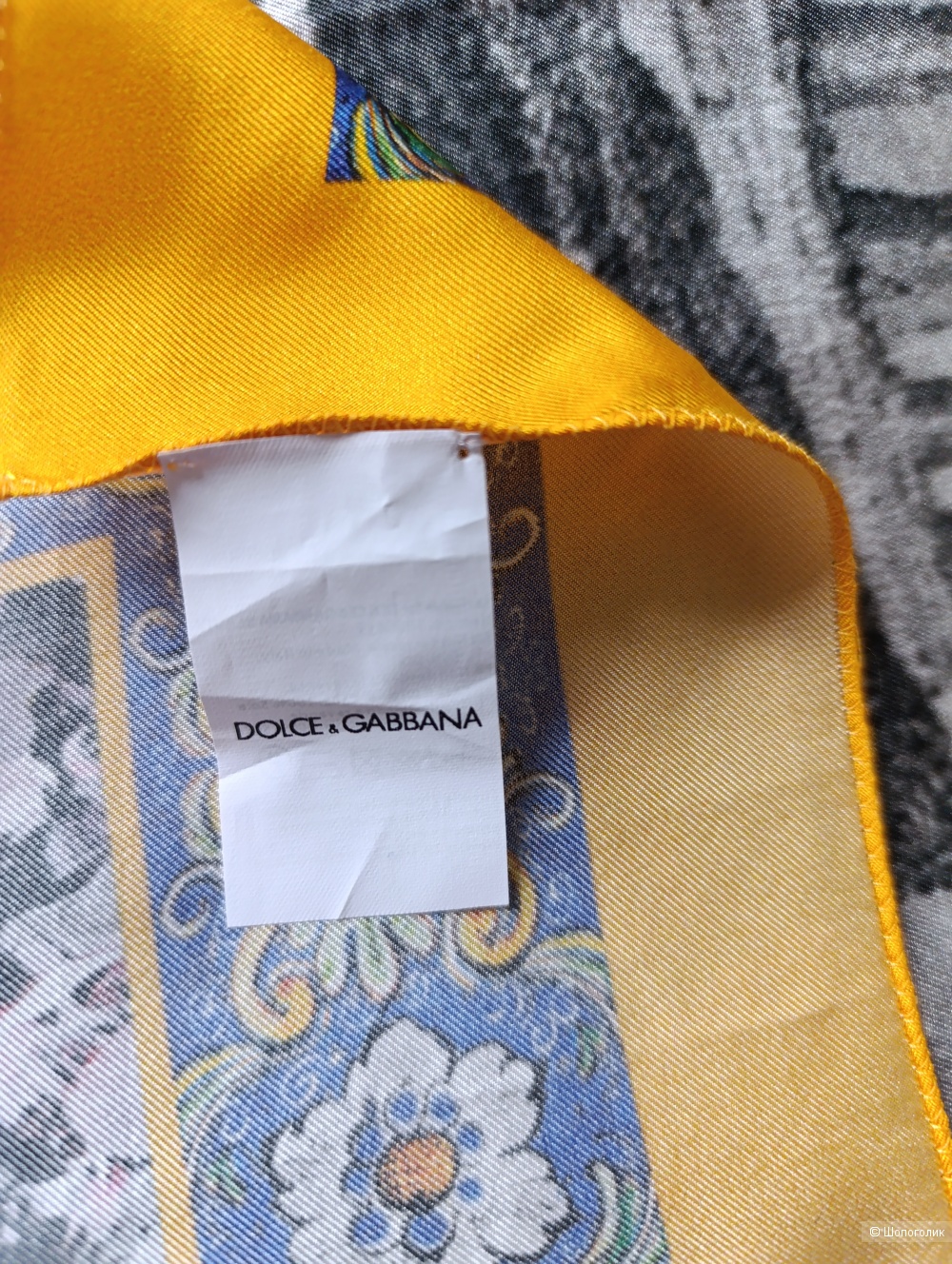 Платок Dolce&Gabbana, размер 50*50