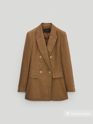 Пиджак лен Massimo Dutti 42 Eur