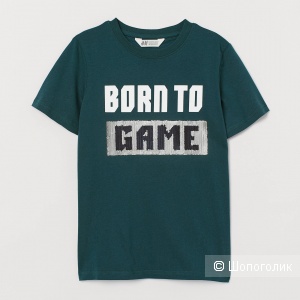 Футболка с пайетками H&M 158 164