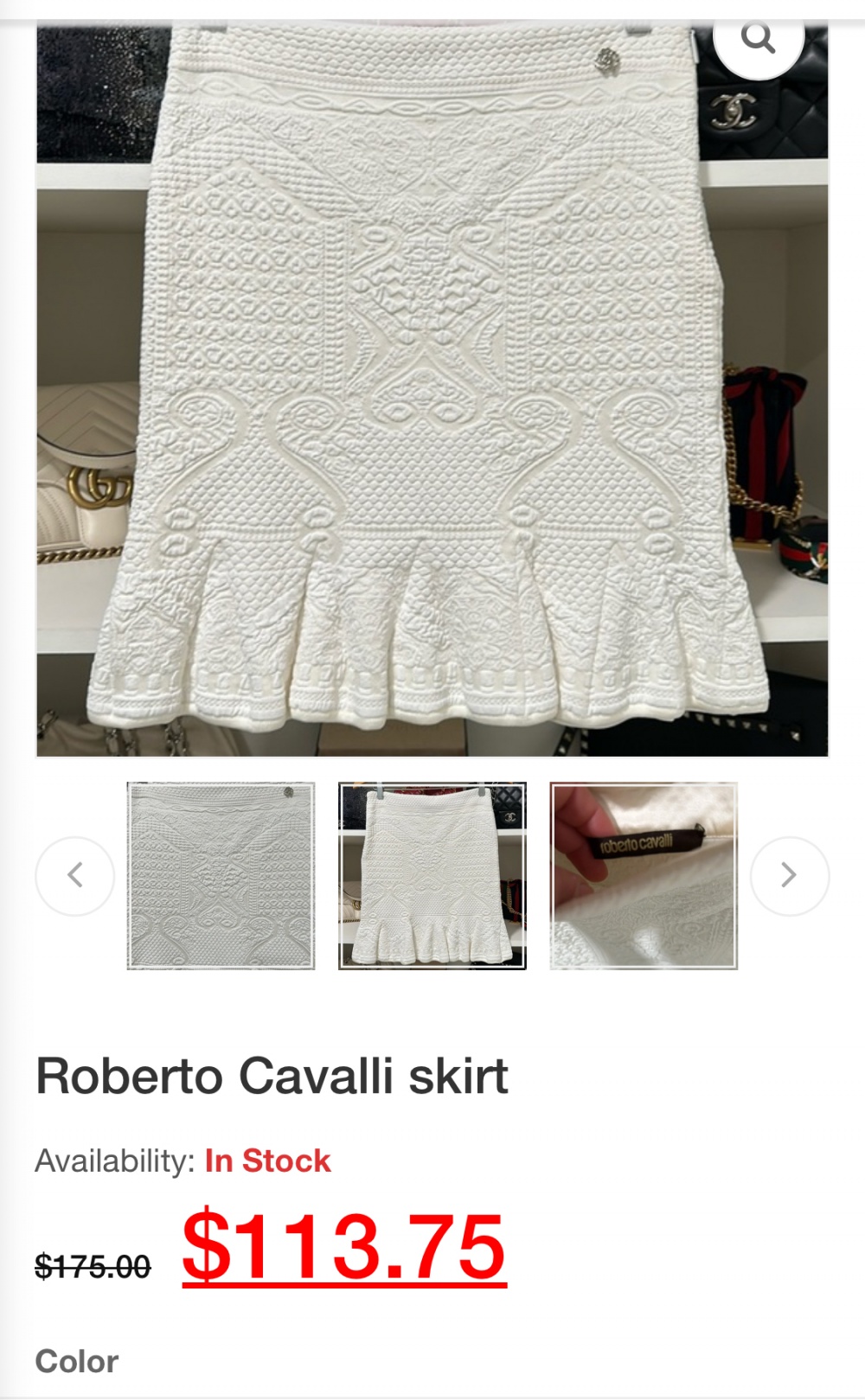 Roberto Cavalli юбка 42 IT