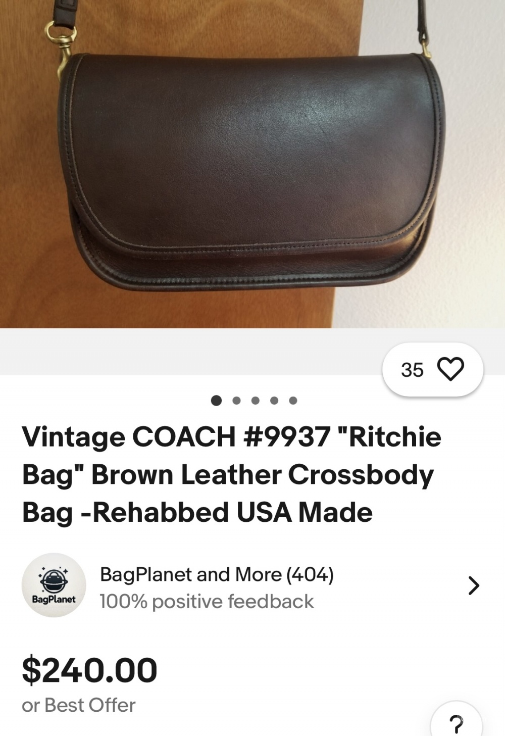 Сумка Coach