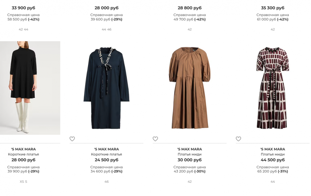 Max Mara 'S MAX MARA платье миди р 44