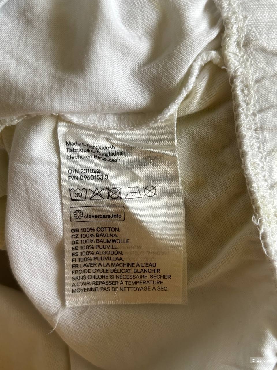 Футболка/топ H&M, р. L