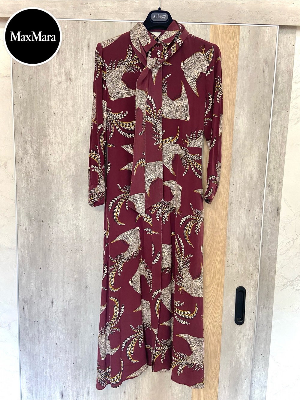 Платье Max Mara шелковое S (42)