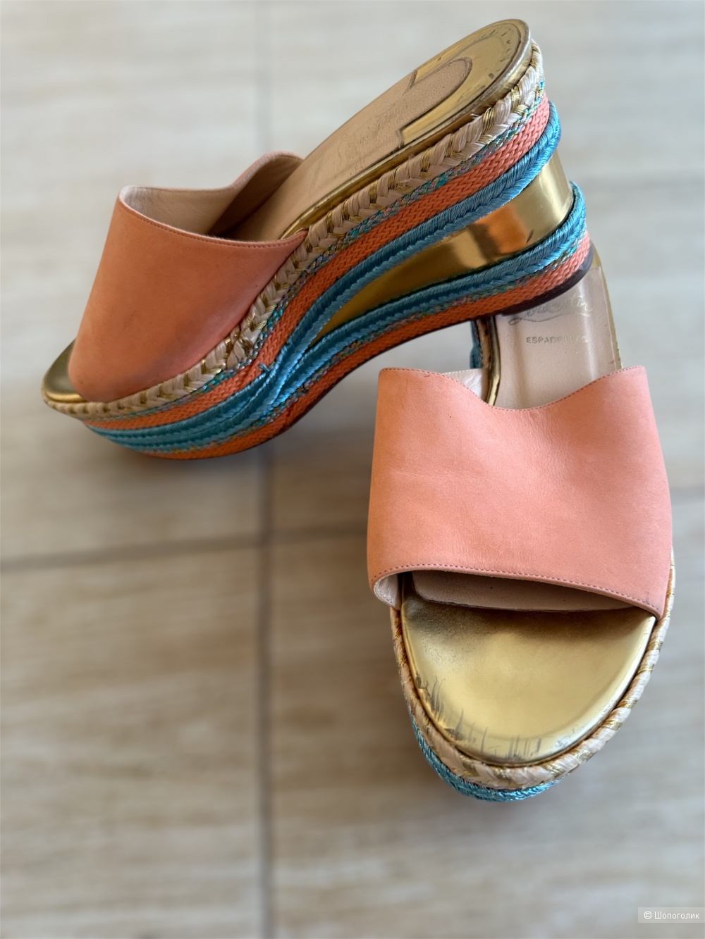 Christian louboutin босоножки 38