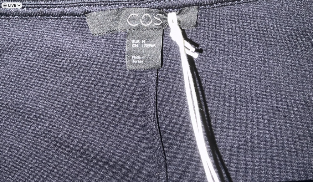 Платье cos, р. m (овер)