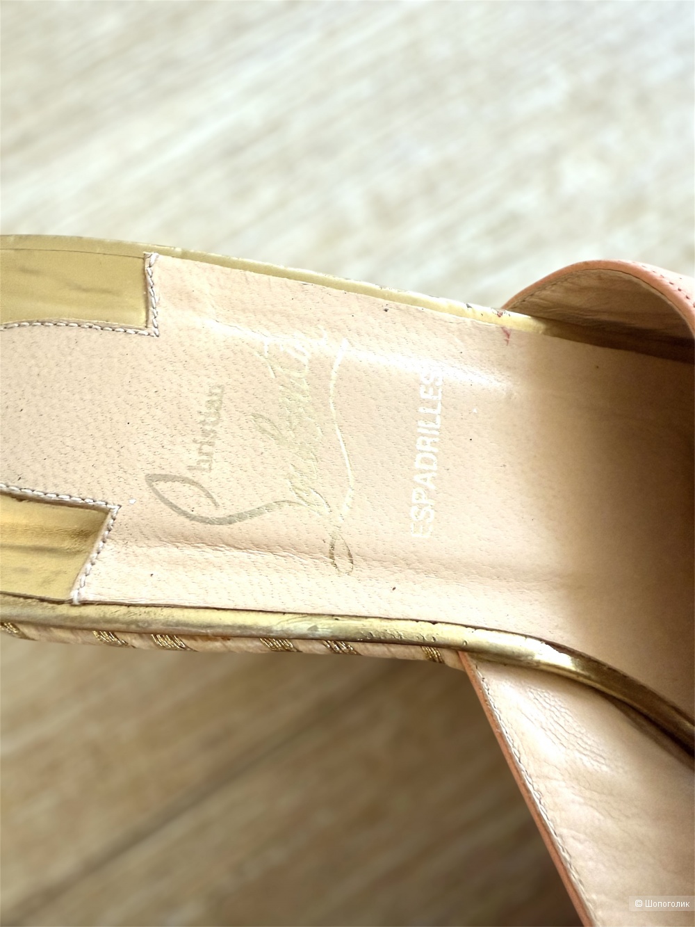 Christian louboutin босоножки 38
