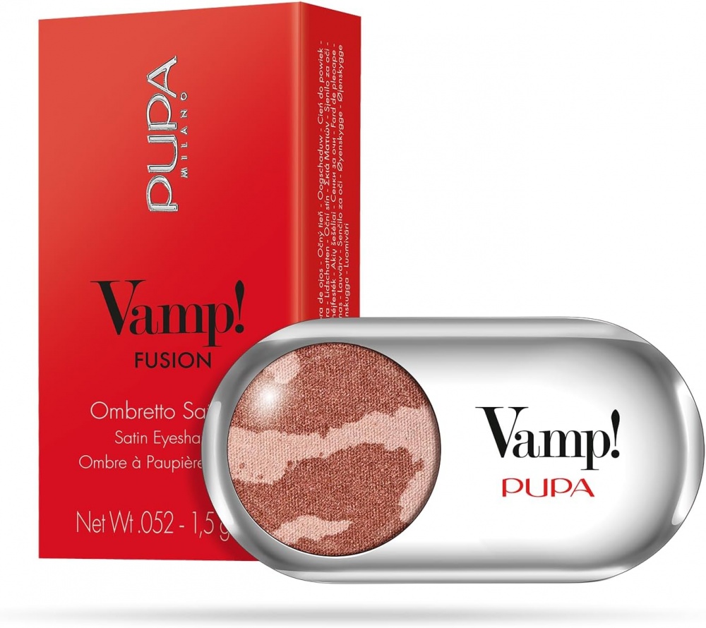 Тени для век сатиновые PUPA vamp! fusion (
