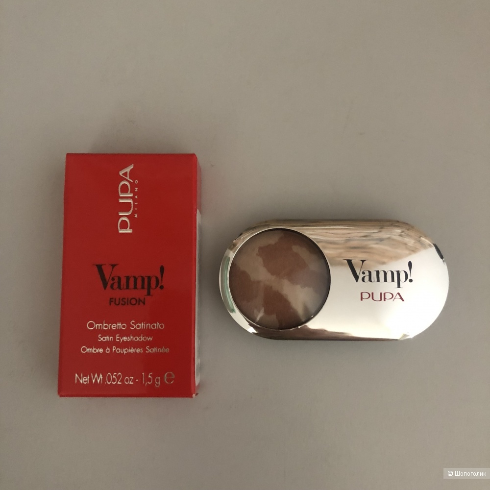 Тени для век сатиновые PUPA vamp! fusion (