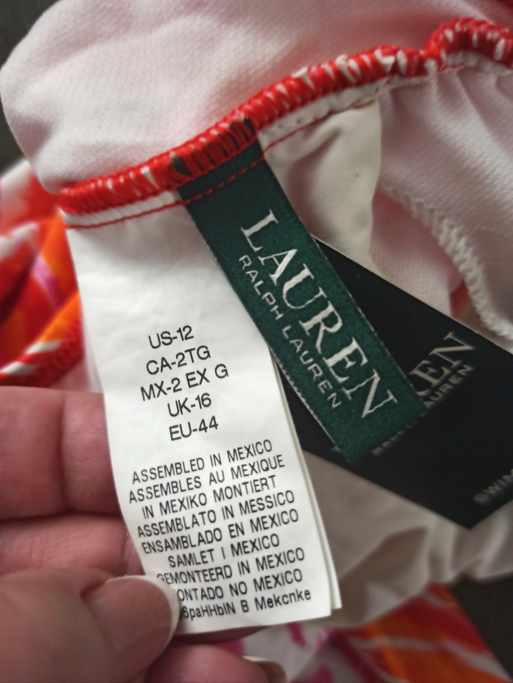 Купальник Ralph Lauren,размер 12(46/48)