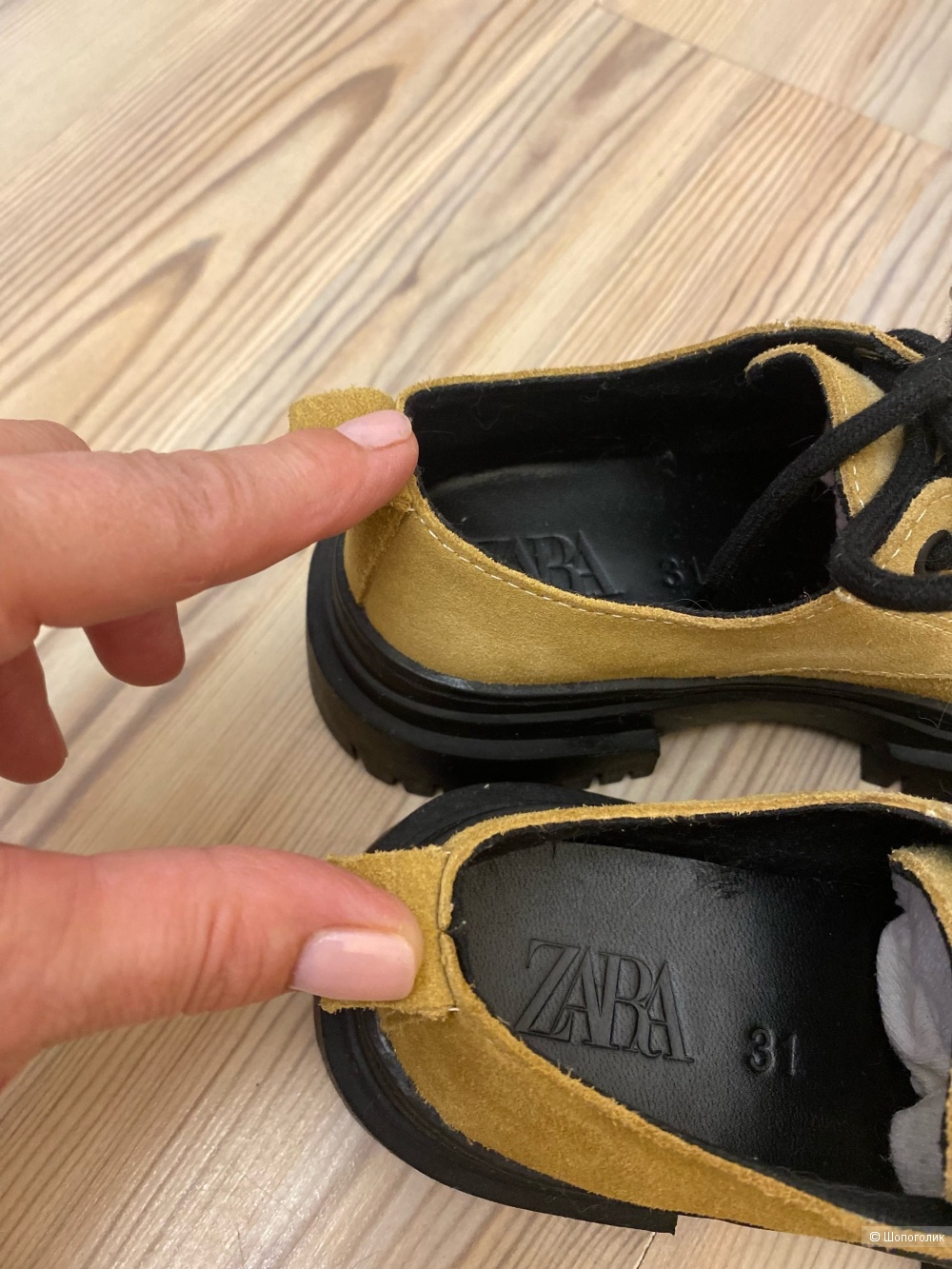 Макасины ZARA.Размер 31.