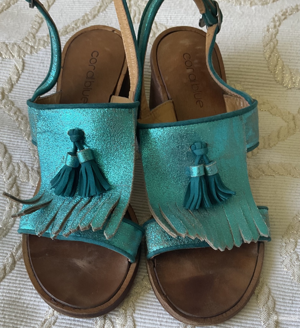 Сандали Coral blue,38,5