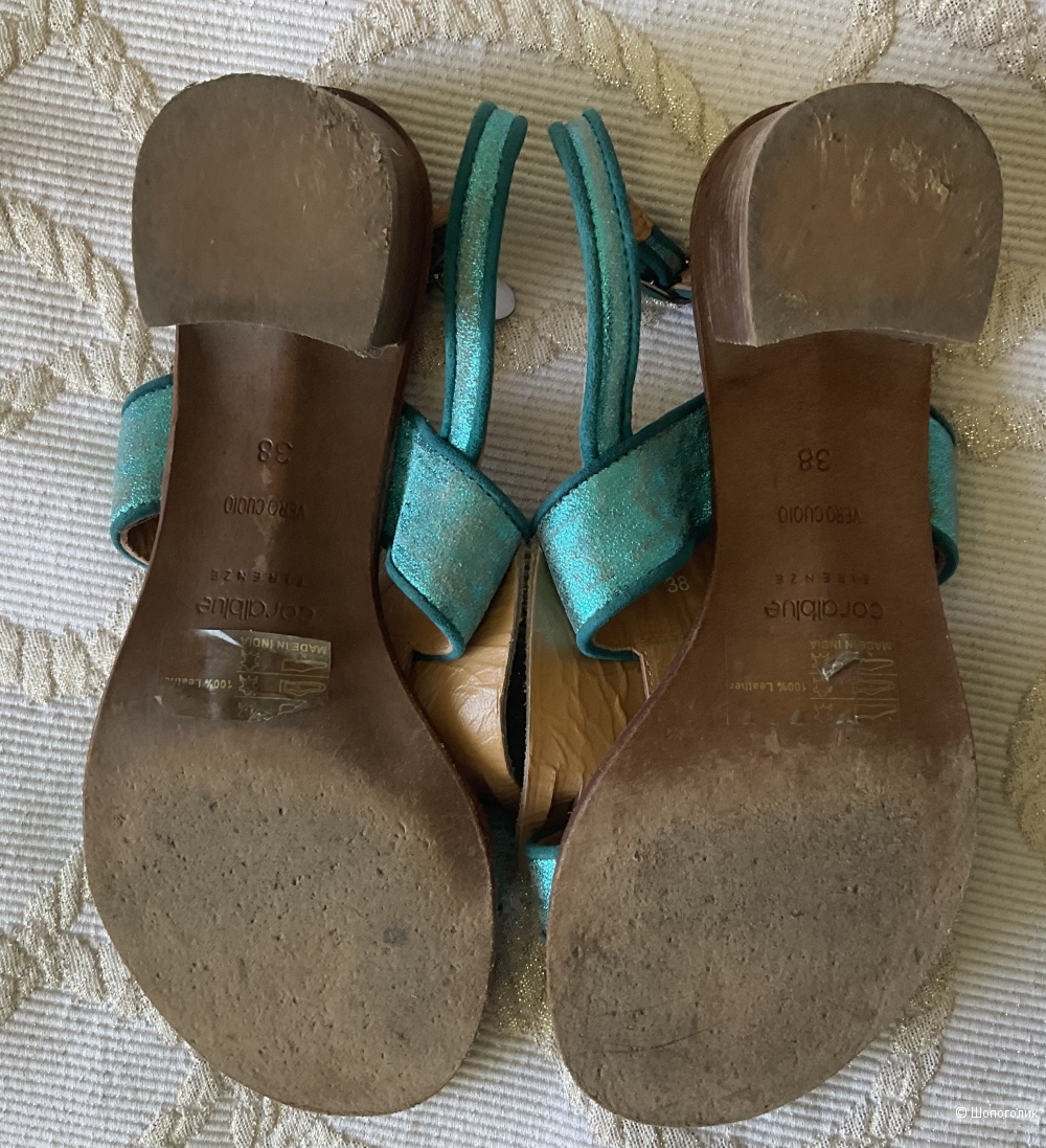 Сандали Coral blue,38,5