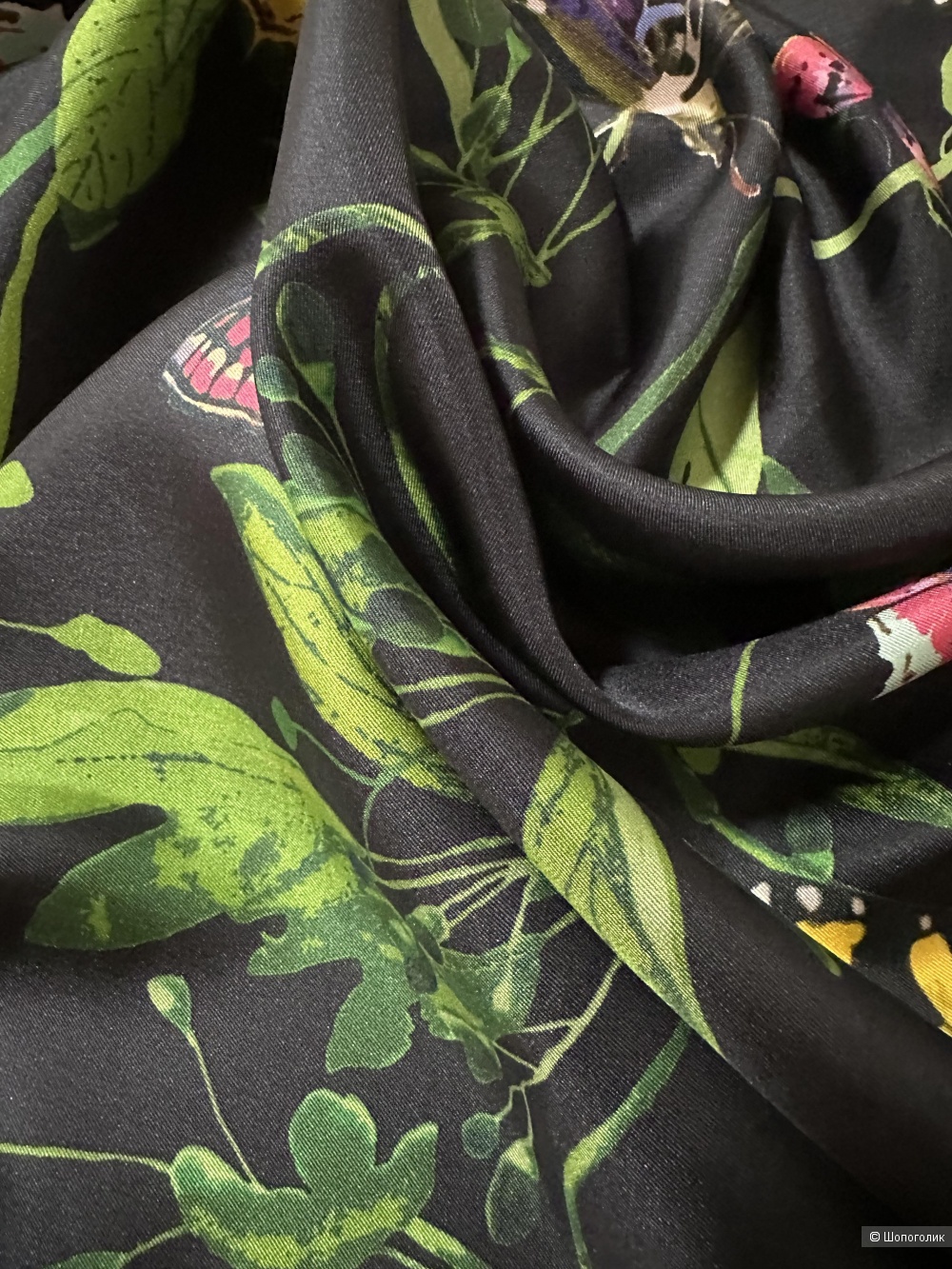 Шелковый платок Max&Co(Max Mara) 90x90 см.