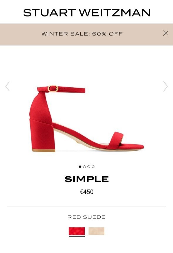 Босоножки Stuart Weitzman, размер 38