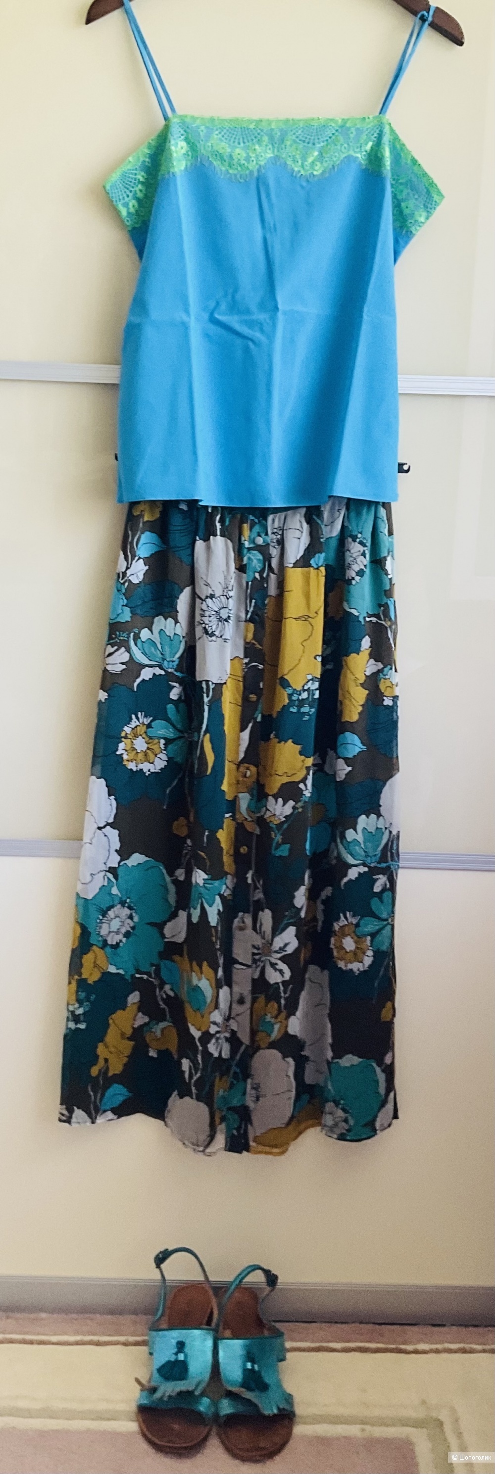 Сандали Coral blue,38,5