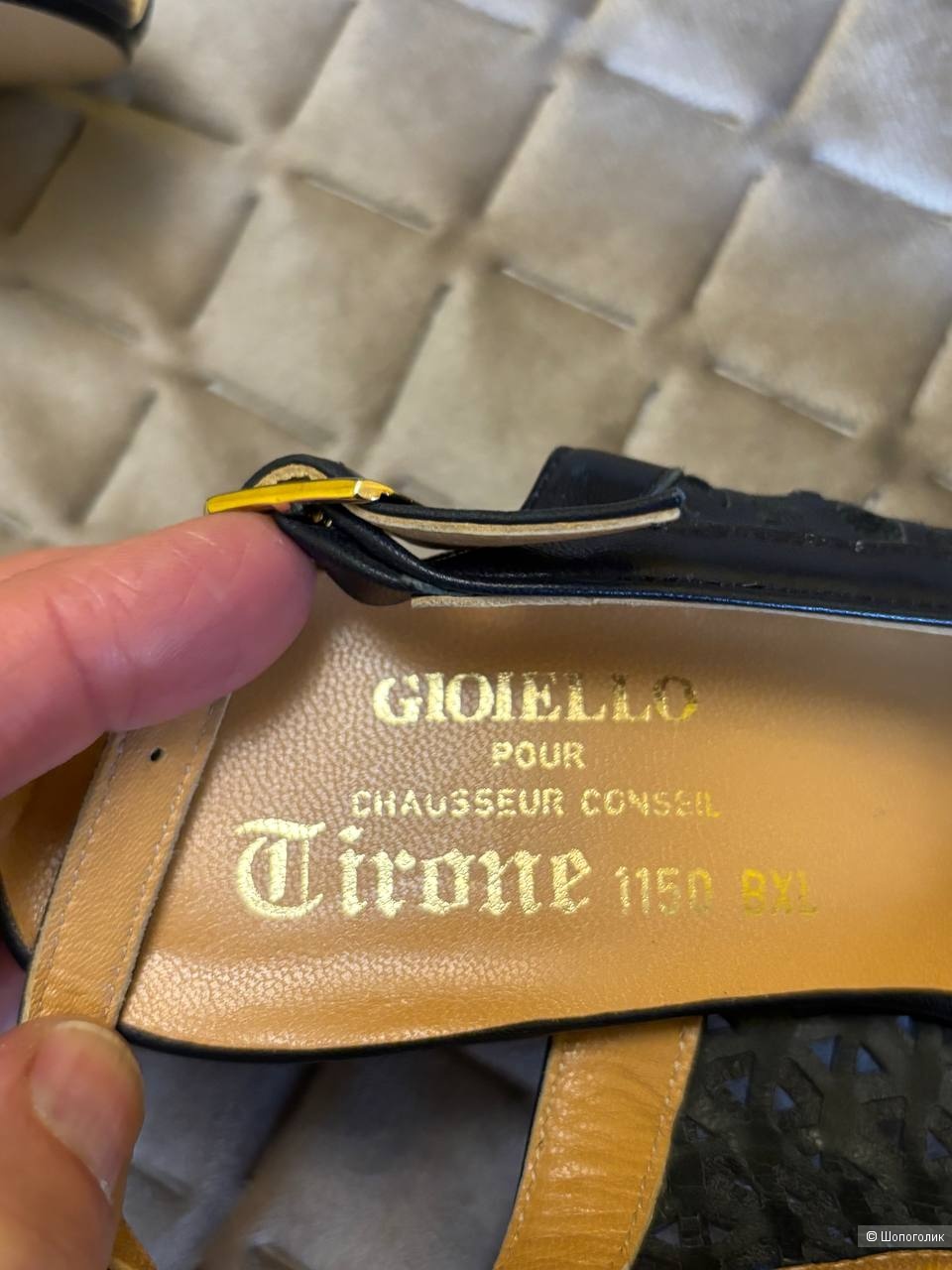 Босоножки Gioiello, р. 34.
