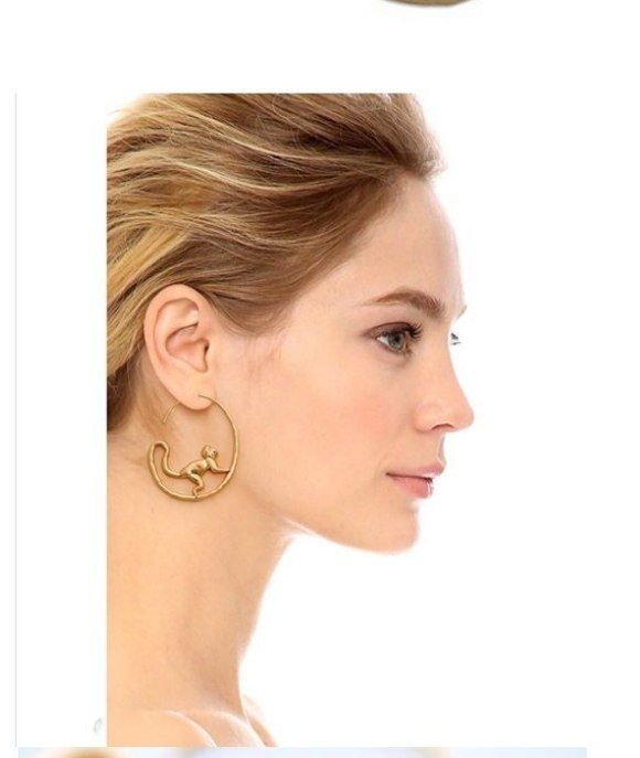 Серьги Tory Burch, размер 5 см