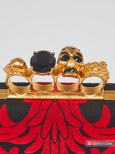 Клатч Alexander McQueen one size