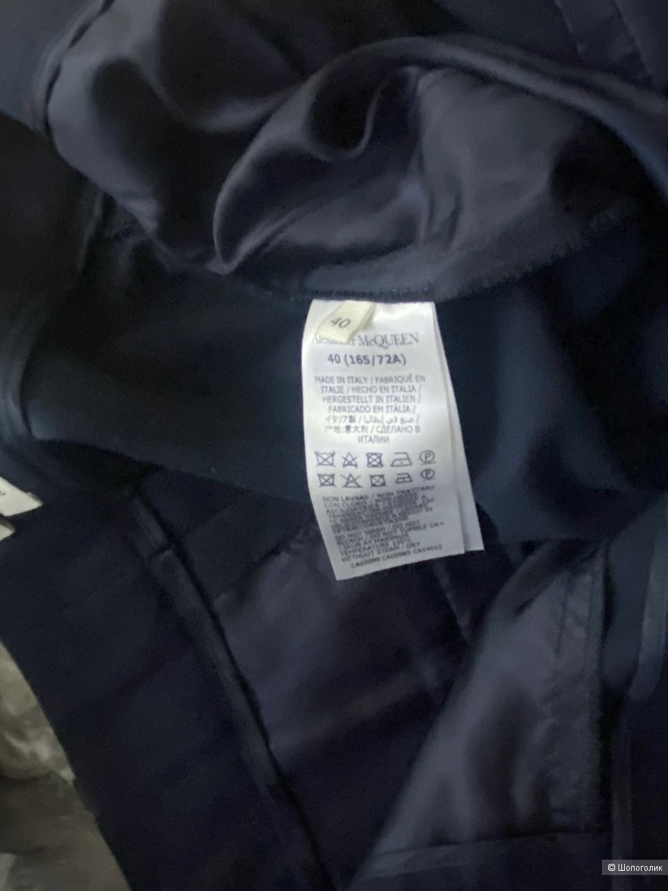 Кюлоты Alexander McQueen маркировка 40