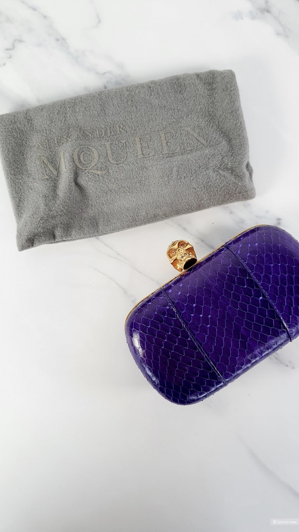 Клатч Alexander McQueen one size