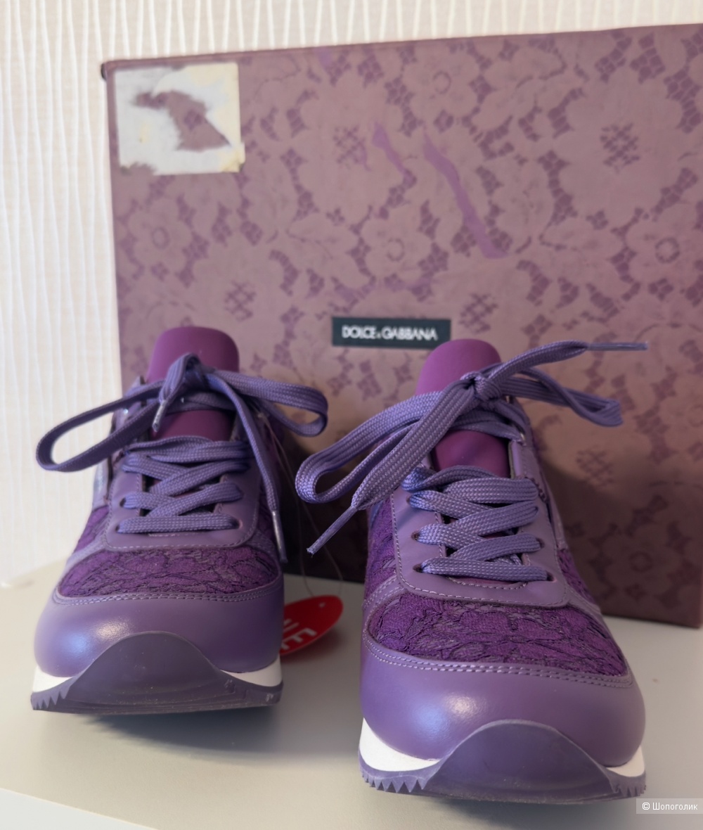 Кроссовки Dolce&Gabbana маркировка 37,5