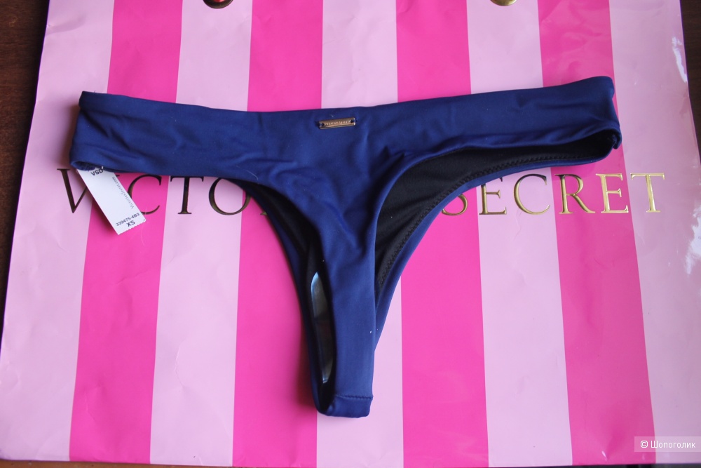 Плавки от купальника Victoria's Secret XS синие