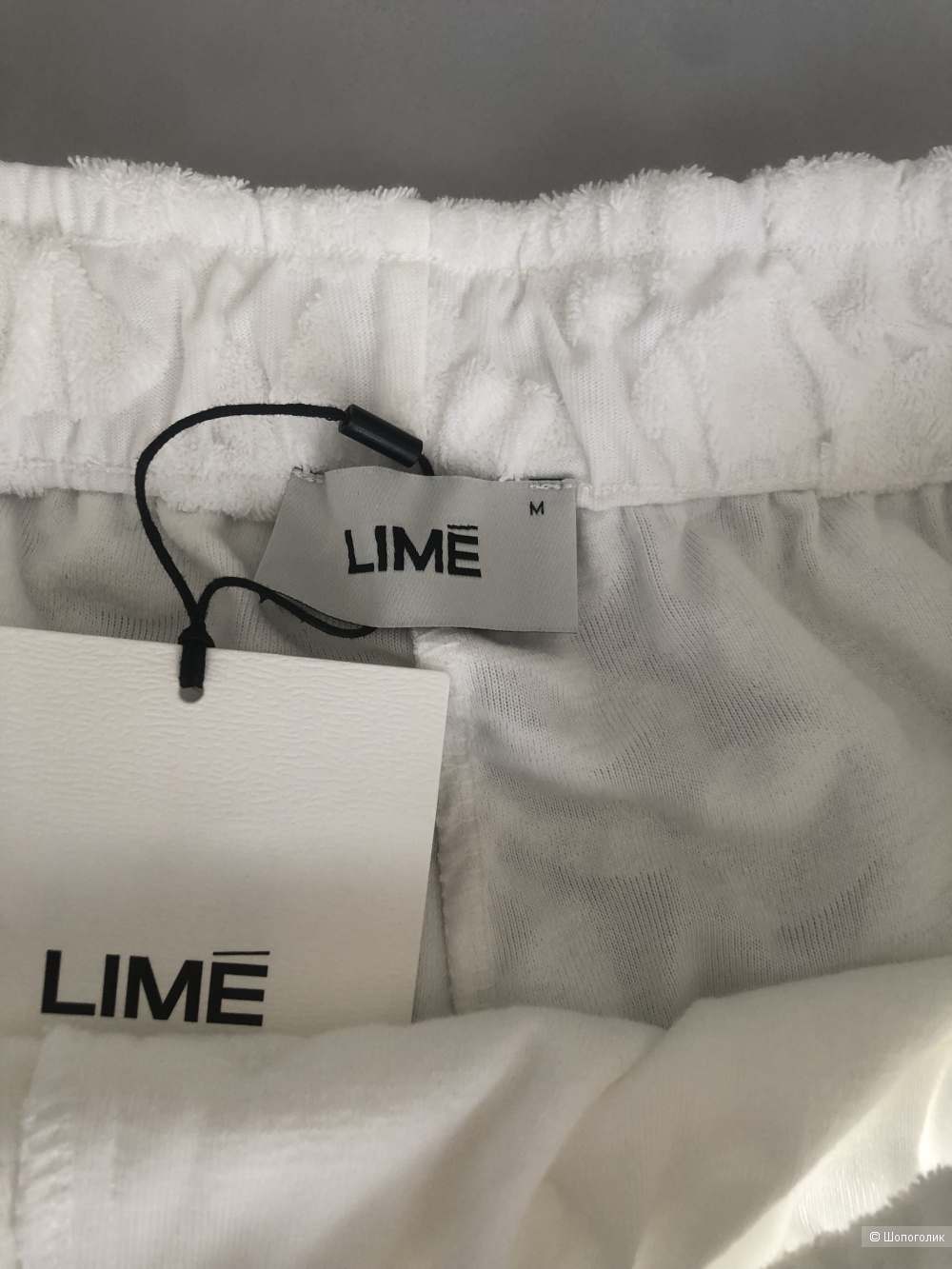 Махровые шорты-боксеры LIME (M)