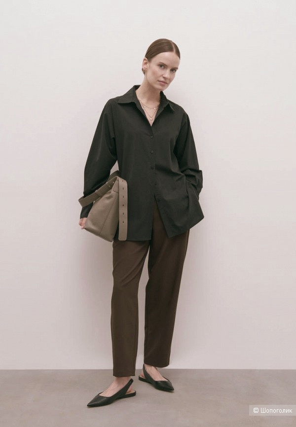 Льняные брюки Massimo Dutti/46