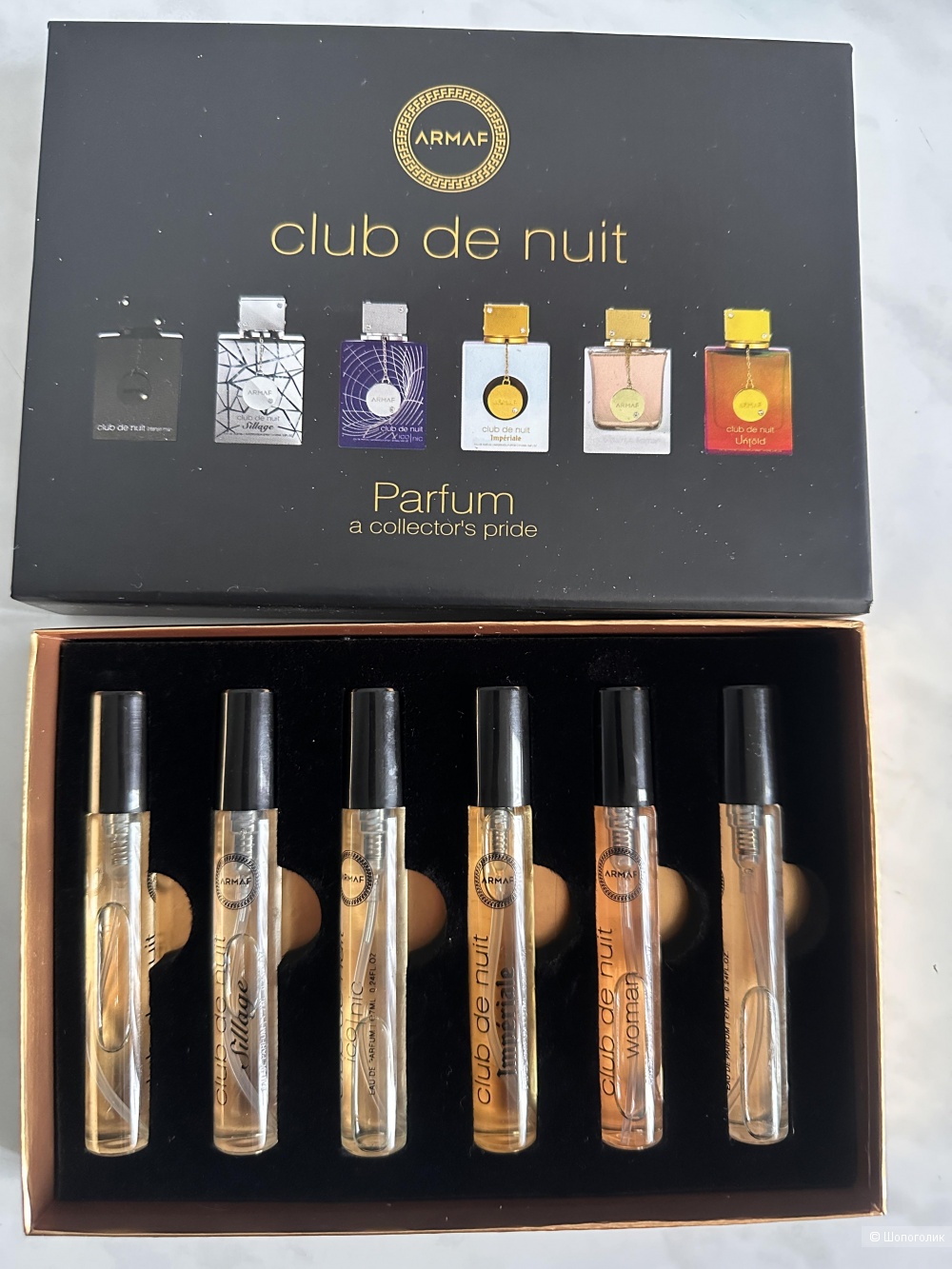 Набор парфюмерной воды Club De Nuit 6*7ml