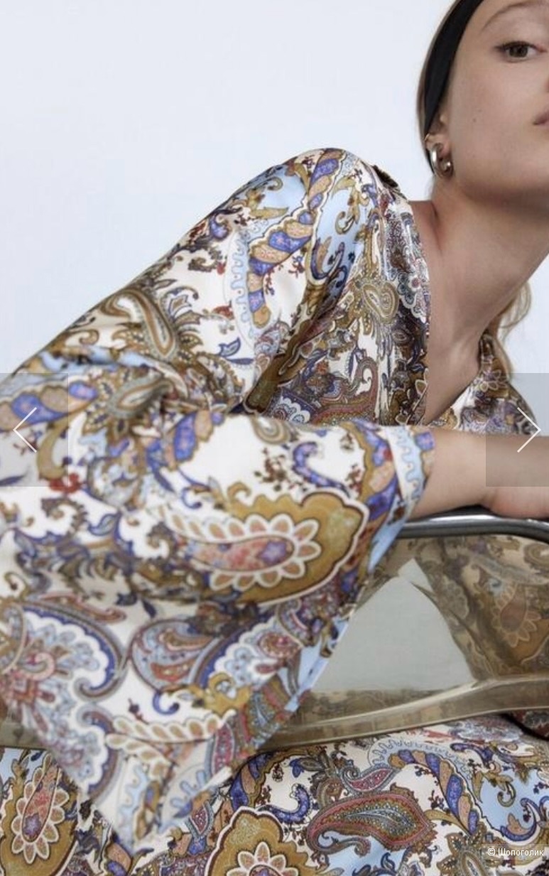 Платье-туника ZARA.Размер Евр.XL.