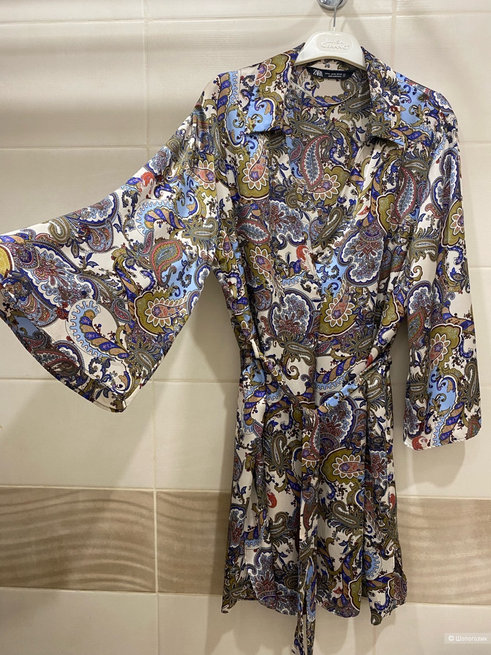 Платье-туника ZARA.Размер Евр.XL.