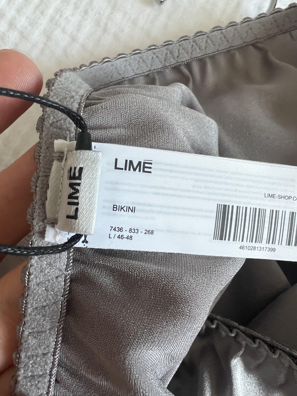 Шелковые шорты-трусы Lime (L, RUS 46-48)