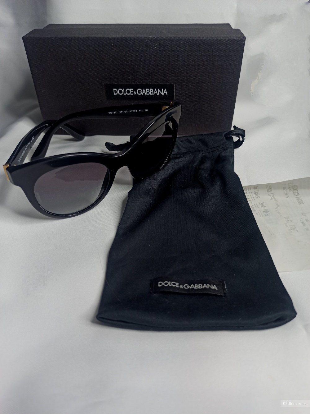 Солнцезащитные очки Dolce Gabbana, размер 51 20 140